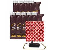 Set Trasmissione Mannol Atf AG60 Automatica 9 Litro + Filtro Olio per Audi