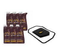 Set Trasmissione Mannol Dexron II 6 Litro + Filtro Olio per BMW 5er 7er 8er