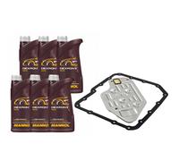 Set Trasmissione Mannol Dexron II 6 Litro + Filtro Olio per Opel Omega A 2.0i