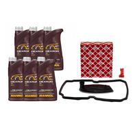 Set Trasmissione Mannol Dexron VI 6 Litro + Filtro Olio per Mercedes Classe C