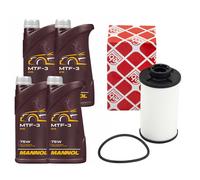 Set Trasmissione MTF-3 75W 4 Litro + Filtro Olio per Audi Seat Skoda VW Golf