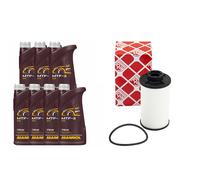 Set Trasmissione MTF-3 SAE 75W 7 Litro + Filtro Olio per VW Golf IV Jetta