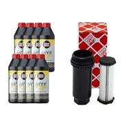 Set Trasmissione Mtf 5100 75W 8 Litro + Filtro Olio per Ford Focus Kuga I 2.5