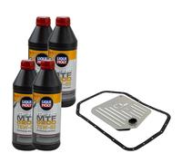 Set Trasmissione Mtf 5200 75W-80 4 Litro + Filtro Olio per BMW 5er 540i E39