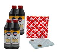 Set Trasmissione Mtf 5200 75W-80 4 Litro + Filtro Olio per Mercedes Classe E