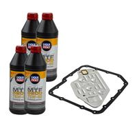 Set Trasmissione Mtf 5200 75W-80 4 Litro + Filtro Olio per Opel Omega B 2.2