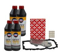 Set Trasmissione Mtf 5200 75W-80 4 Litro + Filtro Olio per VW Touareg 4.2 5.0