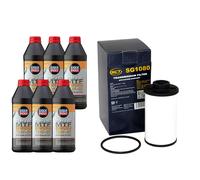 Set Trasmissione Mtf 5200 75W-80 6 Litro + Filtro Olio per Audi Tt 1.8 T 8N3