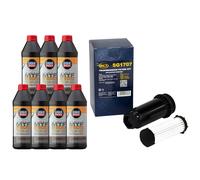 Set Trasmissione Mtf 5200 75W-80 7 Litro + Filtro Olio per Ford Focus Mondeo