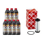 Set Trasmissione Mtf 5200 75W-80 7 Litro + Filtro Olio per Ford Mondeo IV 2.0