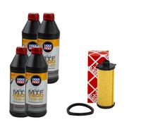 Set Trasmissione Mtf 75W-80 4 Litro + Filtro Olio per Mercedes Classe B Cla