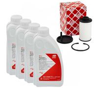 Set Trasmissione TF-1 Febi 4 Litro + Filtro Olio per BMW 3er Coupé M3 E92