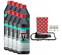 Set Trasmissione Top Tec Atf 1800 8 Litro + Filtro Olio per Mercedes