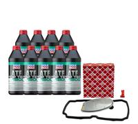 Set Trasmissione Top Tec Atf 1800 9 Litro + Filtro Olio per Dodge Mercedes
