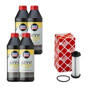 Set Trasmissione Top Tec Mtf 5100 75W 4 Litro + Filtro Olio per Volvo V70 V40