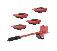 Set Trasporto Mobili 150kg Leva 4 Roller