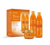 Set Trattamento Lisciante Brasiliano 3 Pezzi 225 ml Shampoo Balsamo Maschera