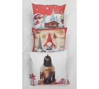 Set Tre Federe Cuscino Arredo Per la decorazione della Casa stile Tirolese