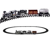 Set treno con locomotiva e vagoni a telecomando