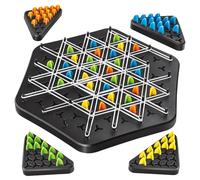 Set Triangolo Di Catena, Set Di Scacchi Triangolo, Gioco Di Famiglia Di Strategia Triangolo, Giochi Da Tavolo Per Bambini E Adulti, Adatto Per Incontri Di Famiglia Interne