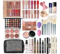 Set Trucchi Donna, Ruicen Kit Trucco Make Up Completo per Donne e Adolescenti con Palette Ombretti 60 Colori e Altri Accessori, Set Trucchi Ideale per Principianti