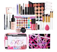 Set trucco completo per il viso, set trucco per donna - Il pacchetto trucco da 29 pezzi include rossetto ombretto - Pacchetto trucco professionale Kit trucco, kit completo Set trucco Kit trucco portat