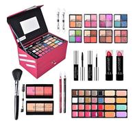 Set Trucco Da Donna | Kit Trucco Completo Per Ragazze | Custodia Per Trucco Portatile Con Cosmetici, Set Completo Di Cosmetici Per Donne E Ragazze, Include Cosmetici, Strumenti Per Il Trucco E Custodi