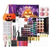 Set trucco da donna, set completo per trucco, set completo da donna, set completo, mascara impermeabile, set completo di trucco da donna, palette ombretto, pennello per trucco mascara durevole per