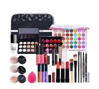 Set trucco multiuso, set trucco per donna Set di trucco da donna multiuso | Kit trucco da viaggio con borsa cosmetica per adolescenti, donne, ragazze, professionisti principianti