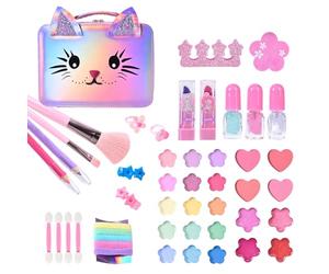 Set trucco per bambini, Royal Princess Cosmetics, giocattolo da vestire, collezione di bellezza non tossica, narrazione fantasy, espressione di sé, divertimento, regalo per feste per l'infanzia, per