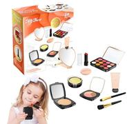 Set trucco per ragazze, set di giocattoli per il trucco per bambini - ragazze giocano come set di cosmetici, trucco finto giocattolo di ruolo per piccoli per famiglia, amici, bambini