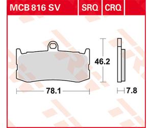 Set TRW Lucas Fastening con maniche, dischi ondulati
