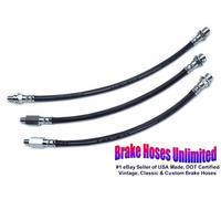 Set Tubazioni Freno Chevrolet Bel Air 1967 1968 Drum Front Left Right