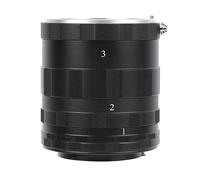 Set tubi di prolunga macro, adattatore di prolunga per fotocamera reflex in lega di alluminio, tubo di prolunga macro con messa a fuoco automatica per fotografia macro