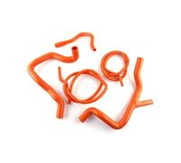 Set Tubi Flessibili Per Liquido Refrigerante In Silicone Per Ford Per Focus RS Mk2 2.5 RS 2009 2010 2011 Tubo Intercooler(Orange)
