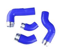 Set Tubi Flessibili Sovralimentazione Liquido Raffreddamento Intercooler In Silicone Per VW Per Golf GTI MK5 MKV FSI 2.0T Turbo Parti Motore(Blue)