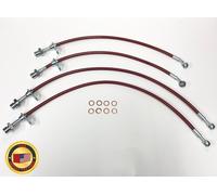 Set tubi freno a rete Revolution RZN6-SBS-G Sten per 86G RC BRZ/R