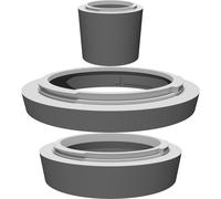 Set Tubi Prolunga F Mount 12.5mm 25mm 50mm 100mm Fotografia Macro Adapter
