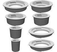 Set Tubi Prolunga Macro per Pentax PK Mount 6mm 8mm 10mm 15mm 30mm 50mm 80mm