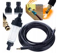 Set Tubo HP 10m Click + Filtro 3/4 - 180Bar | per Idropulitrici