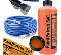 Set Tubo per Spruzzatore Airless 15m - TPU | 228 Bar | Liquido 1L