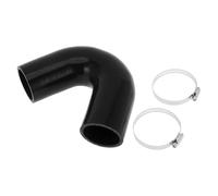 Set Tubo Refrigerante 54mm/2.13" ID 102mm/4.02" 135° Nero per Auto con Morsetti