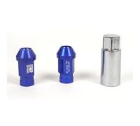 SET TUERCAS ALLUMINIO OMP 7075 LLAVE 19 L:40MM M14X1.25 AZUL