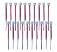 Set ugelli miscelatori adesivo - Punte per applicatori di resina da 20, strumento dispenser per cartucce epossidiche, per riparazioni edili, kit di applicazioni ingegneristiche | Canal