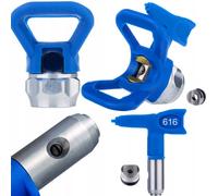 Set Ugello 616 SoftFlow - Spruzzo 30 cm | 80-140 Bar | per Airless