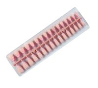 Set unghie adesive sottili da 32 con punte francesi Punte corte a mandorla in varie tonalità della pelle Set estensioni per unghie facili Unguis Art per ragazze e donne