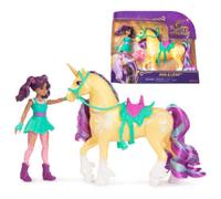 Unicorn Academy, Ava & Leaf Set with 2 Riding Accessories and Hair Styling Tool,