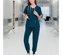 Set uniforme da scrub per donna, tute da lavoro per infermiera per centro