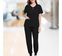 Set uniforme da scrub per donna, tute da lavoro per infermiera per centro