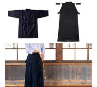 Set uniforme Kendo Kendo Hakama traspirante Judo Kimono giapponese